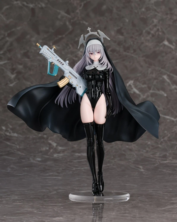 Resin Figure Kit 1/7 A Lady with Gun Unpainted Garage Resin Kit