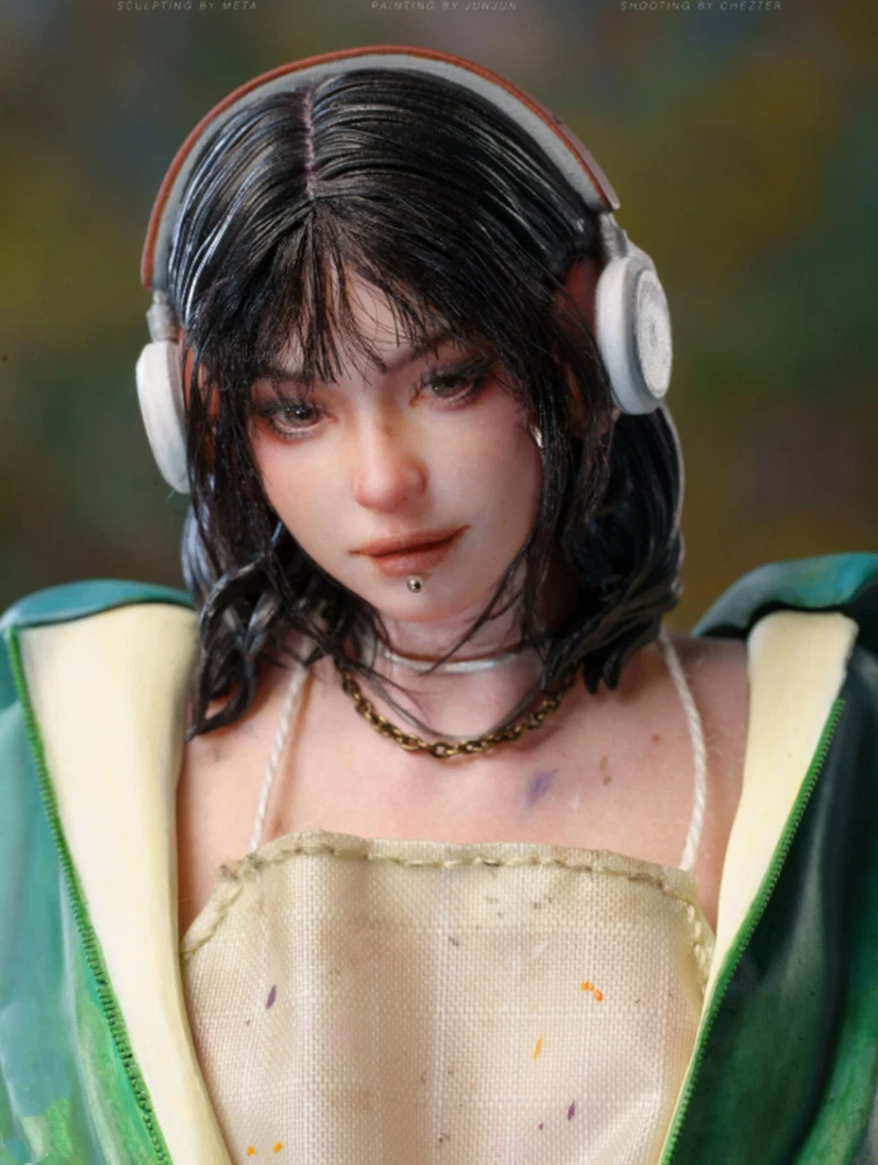 Resin Figure Kit 1/8 Punk Girl Unpainted Garage Kit