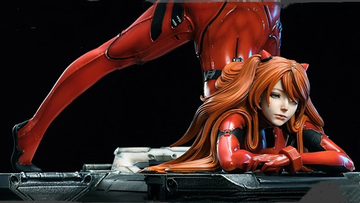 Resin Figure Kit 1/4 Asuka Jack-O Ver. Unpainted Garage Resin Kit