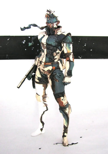 Resin Figure Kit 1/8 MGS Solid Snake Garage Resin Model Kit