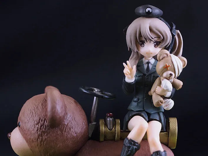 Resin Figure Kit 1/20 Arisu Shimada and Bear Ride Unpainted Garage Kit