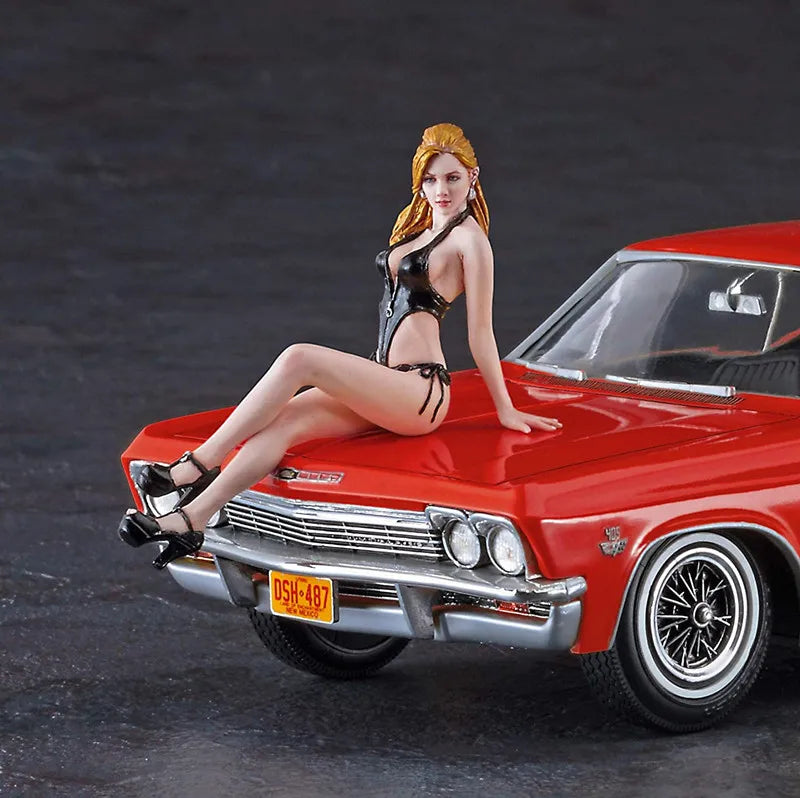Resin Figure Kit 1/24 Car Model Ver.4 Unpainted Resin Kit