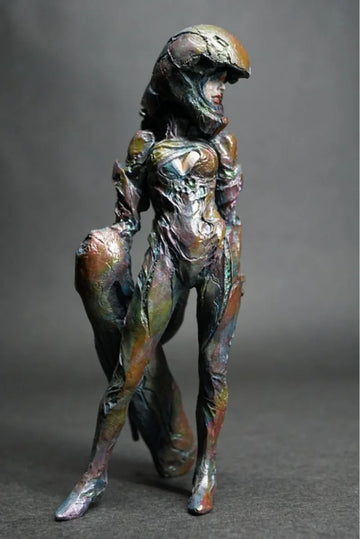 Resin Figure Kit 1/20 Lovelove Garden Pilot Unpainted Garage Resin Kit