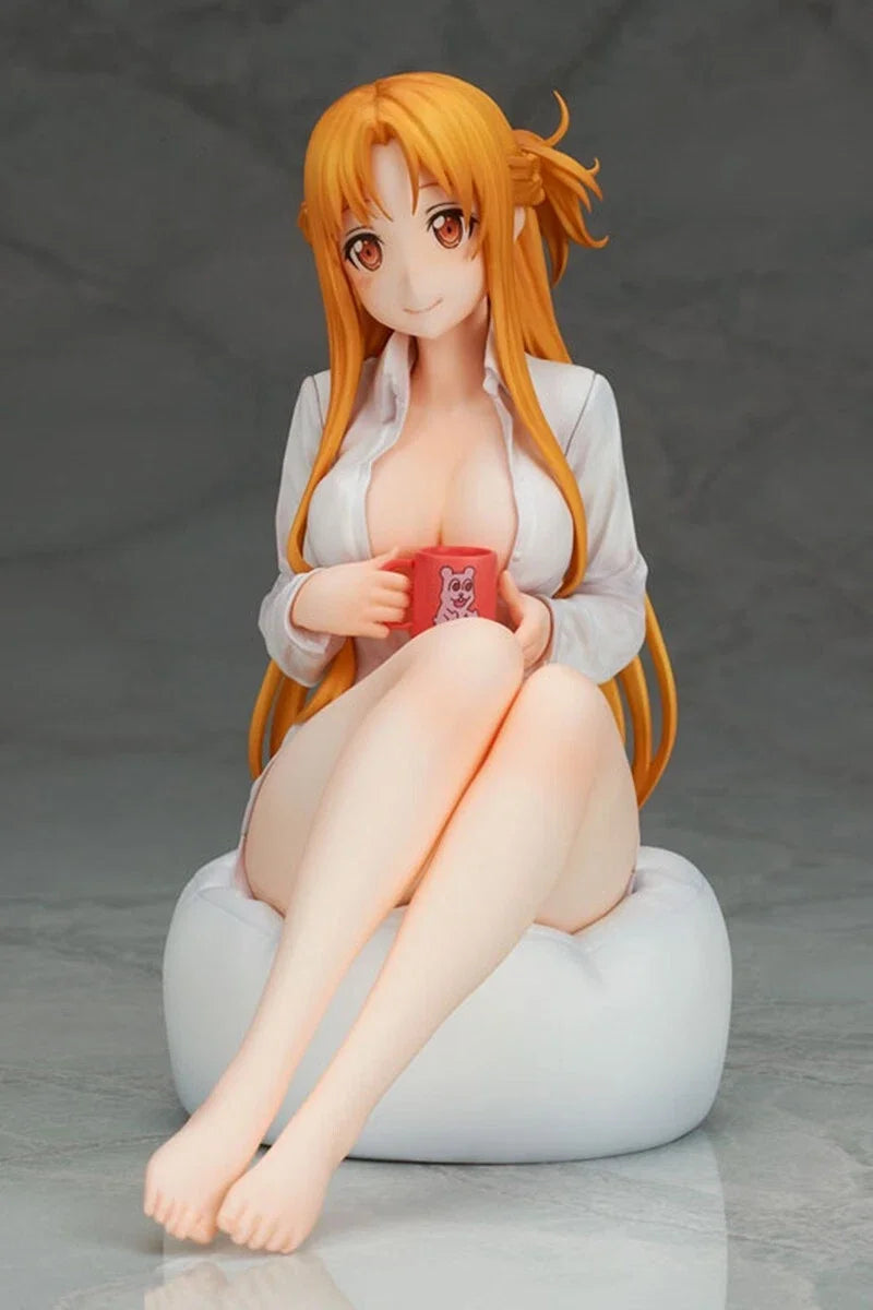 Resin Figure Kit 1/7 Asuna Yuuki Dress Shirt Ver. Unpainted Garage Resin Kit