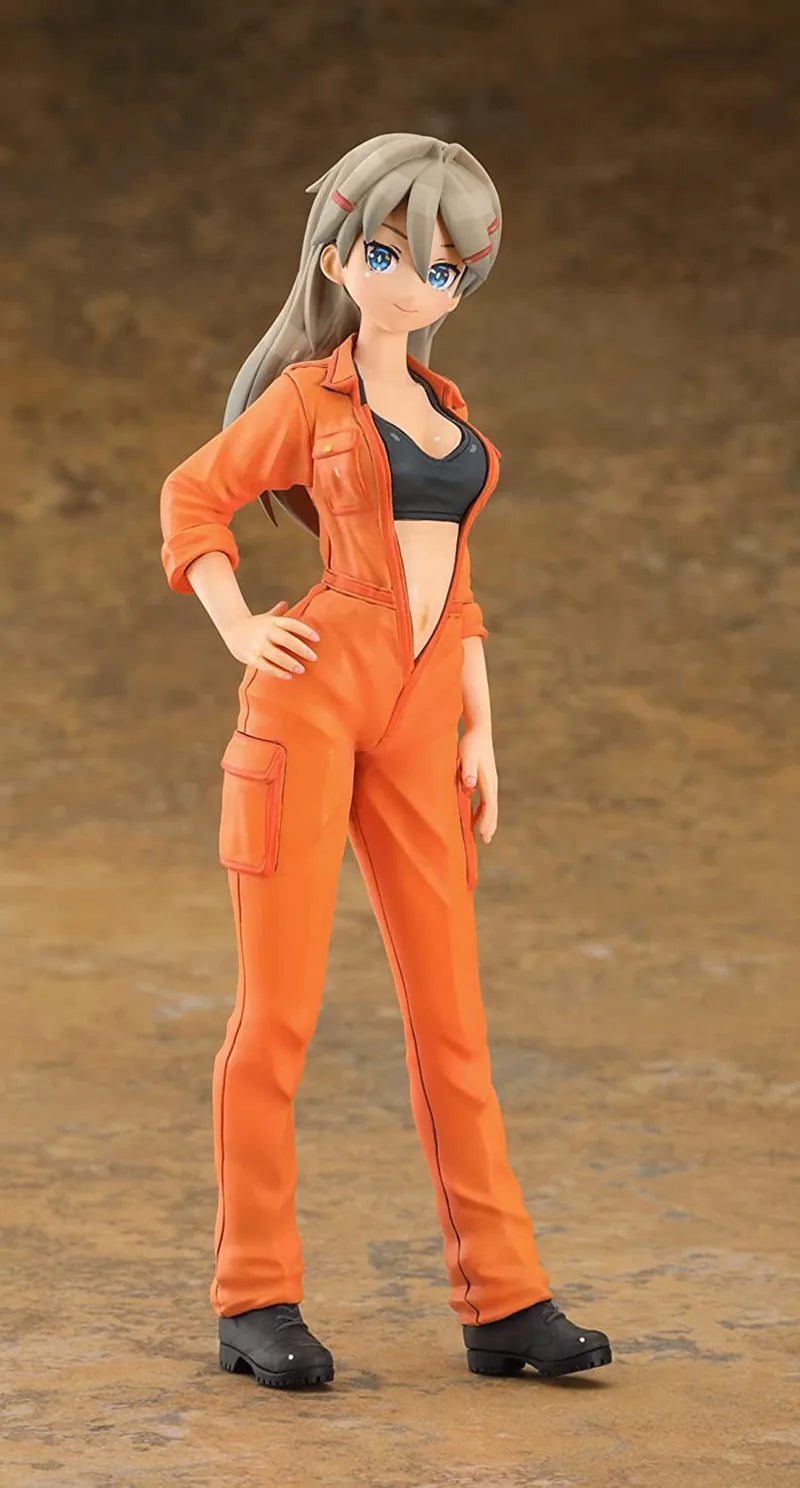 Resin Figure Kit 1/12 Lucy Mcdonnell Unpainted Garage Resin Kit