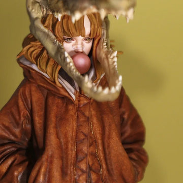 Resin Figure Kit 1/7 Crocodile Girl Unpainted Garage Resin Kit