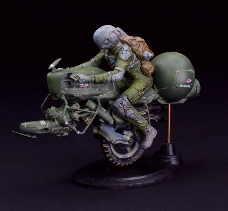 Resin Figure Kit 1/20 Moto Man Garage Resin Model Kit