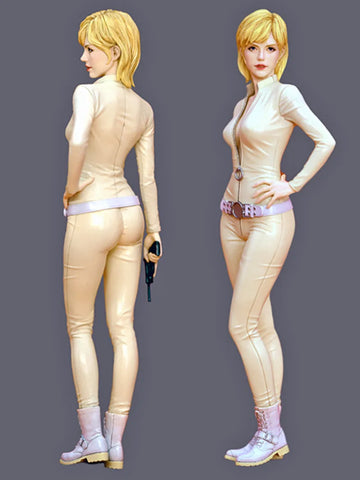 Resin Figure Kit 1/12 HQ12-06 Unpainted Garage Resin Kit