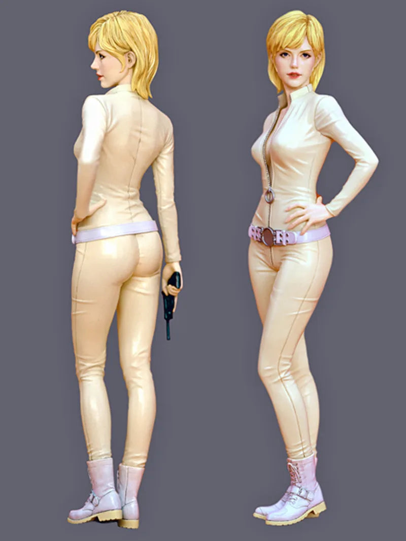 Resin Figure Kit 1/12 HQ12-06 Unpainted Garage Resin Kit