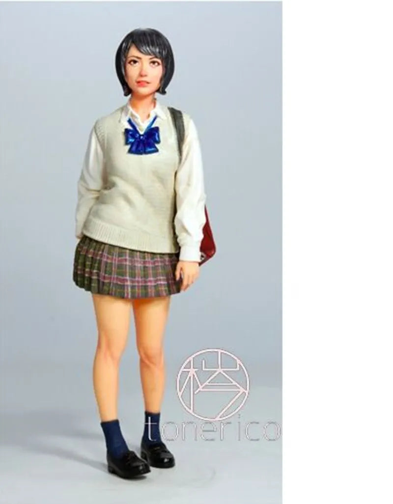 Resin Figure Kit 1/12 School Girl JKFS-12S Unpainted Garage Resin Kit