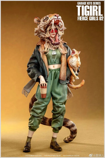 Resin Figure Kit TIGIRL Garage Resin Model Kit