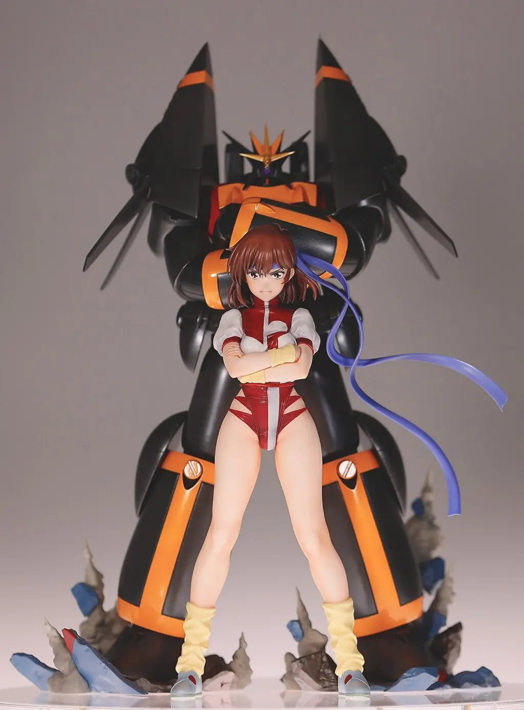 Resin Figure Noriko Takaya (Not include Gunbuster) Unpainted Garage Resin Kit