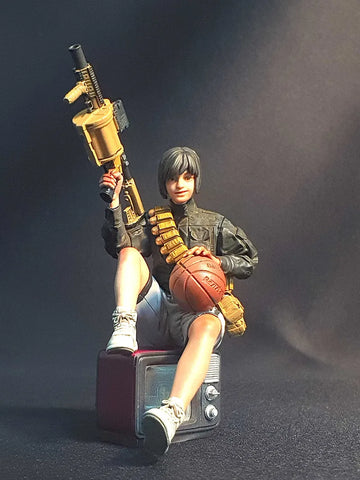 Share Resin Figure Kit 1/20 Rock Boy Unpainted Garage Resin Kit