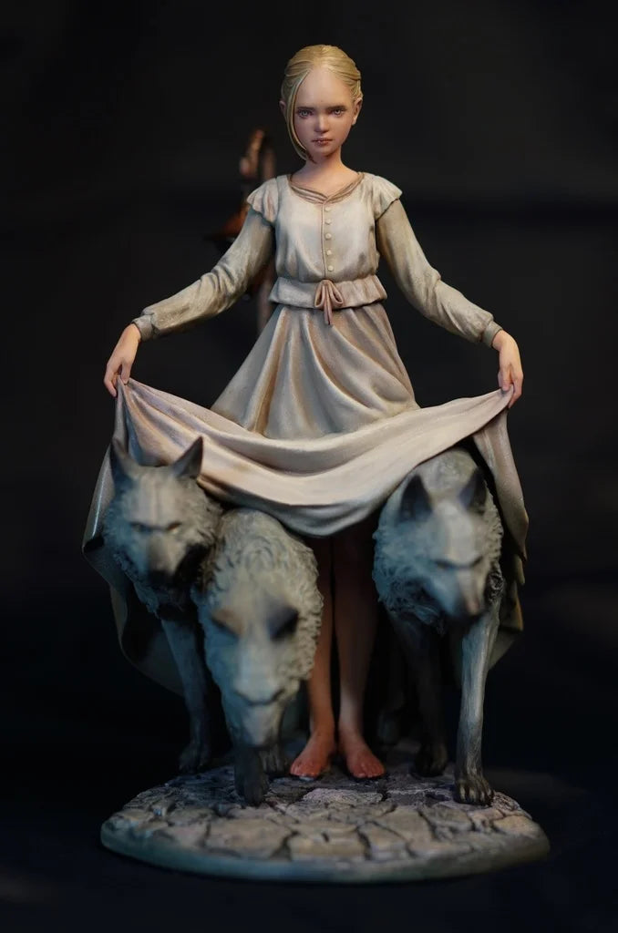 Resin Figure Kit 1/7 WITCH original character Garage Resin Model Kit