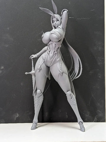 Resin Figure Kit 1/5 Ingrid Bunny Ver. Unpainted Resin Kit