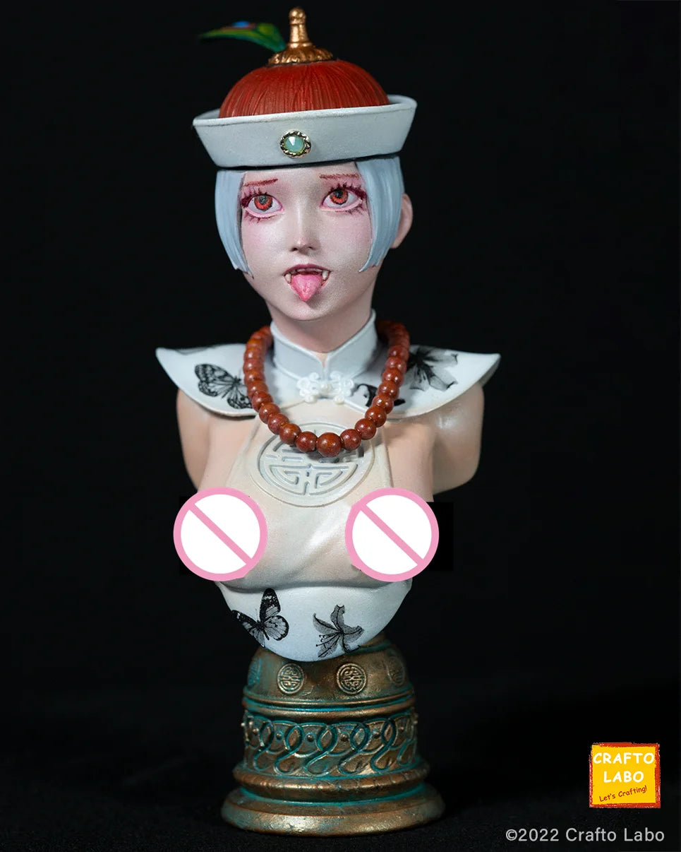 Resin Figure Kit 1/10 Cutie Pie 02 Bust Unpainted Garage Resin Kit