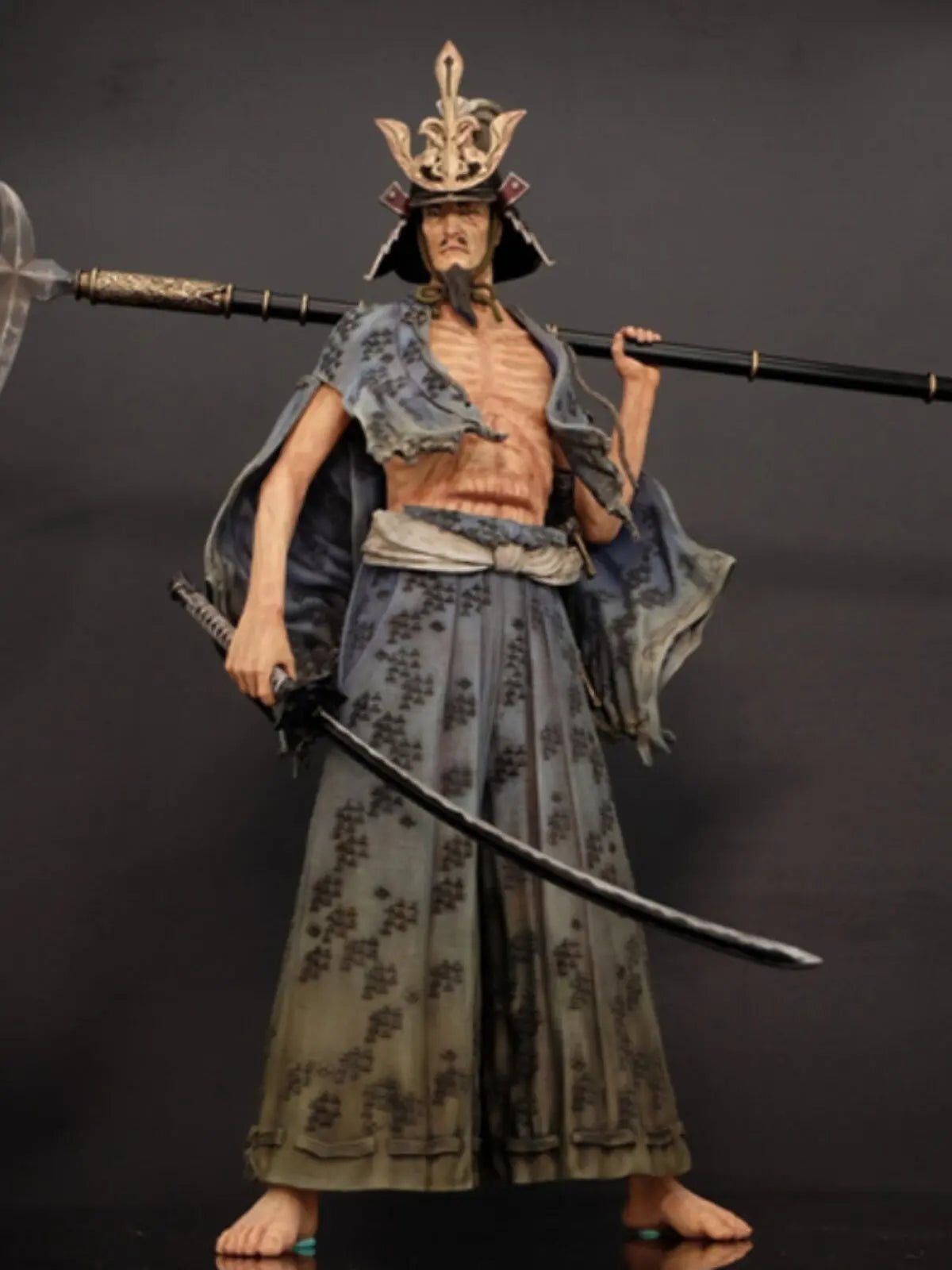 Resin Figure Kit Isshin Ashina Unpainted Garage Resin Kit