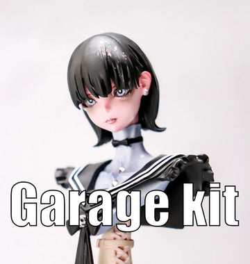 Resin Figure Kit Stepgirl Resin Bust Ver.7 Unpainted Garage Resin Kit