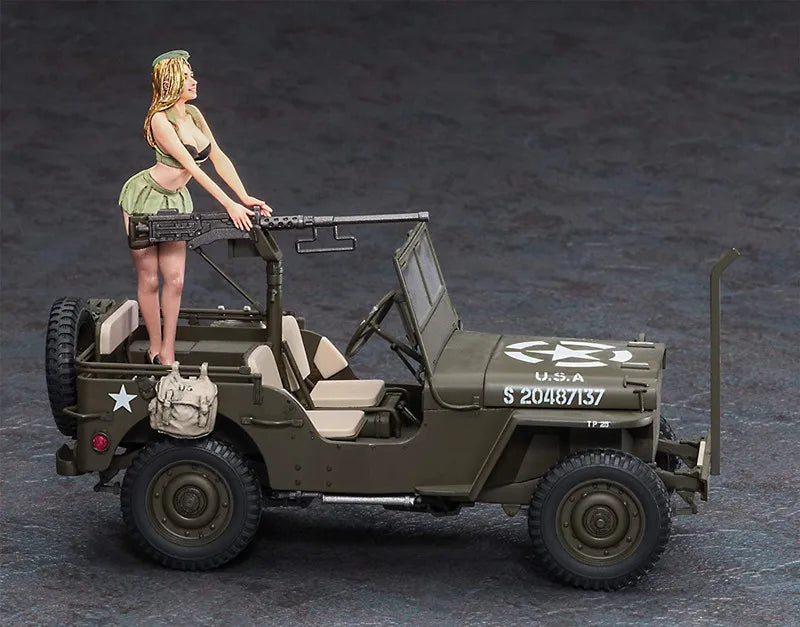 Share Resin Figure Kit 1/24 Heavy Shooter Unpainted Resin Kit