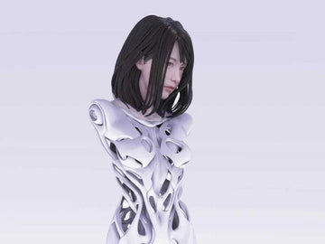 Resin Figure Kit ANDROID HB 01 Unpainted Garage Resin Kit