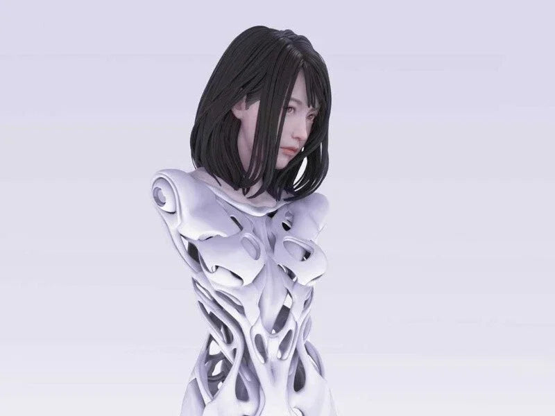 Resin Figure Kit ANDROID HB 01 Unpainted Garage Resin Kit