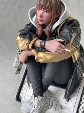 Resin Figure Kit 1/8 Slacker Unpainted Garage Resin Kit