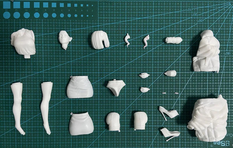 Resin Figure Kit 1/8 Lori Unpainted Garage Resin Kit