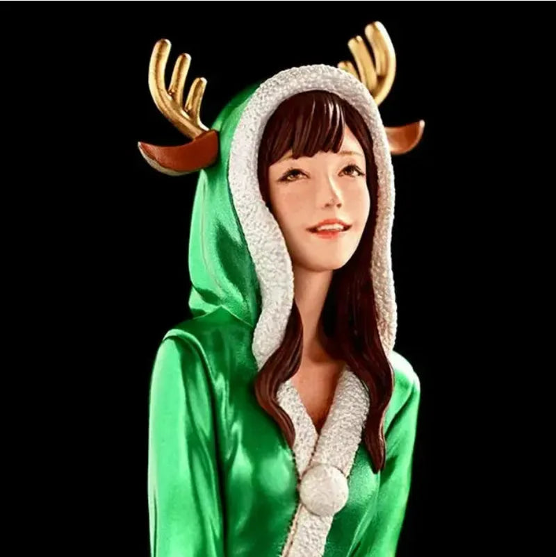 Resin Figure Kit 1/12 Caribou Girl Unpainted Garage Resin Kit