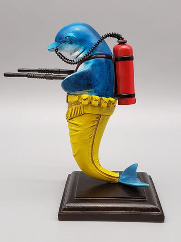 Resin Figure Kit Dolphin Unpainted Garage Kit