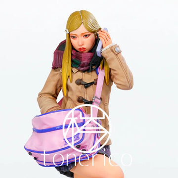 Resin Figure Kit 1/12 School Girl Ver.2 Unpainted Garage Resin Kit