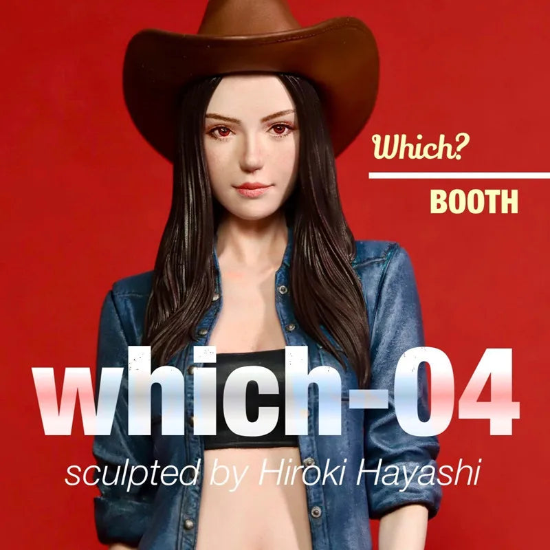 Resin Figure Kit 1/12 Witch 04 Unpainted Garage Resin Kit