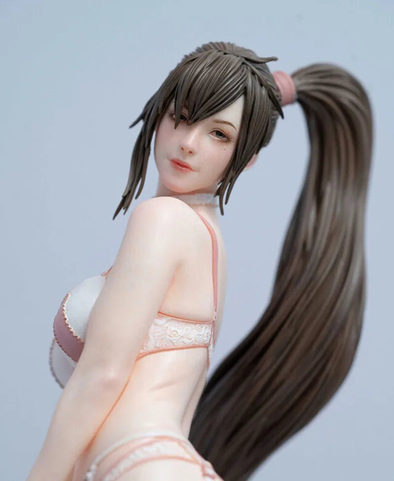 Resin Figure Kit 1/8 Good Night Girl Unpainted Garage Resin Kit