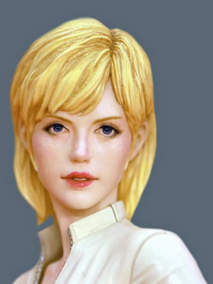 Resin Figure Kit 1/12 HQ12-06 Girl Garage Resin Model Kit