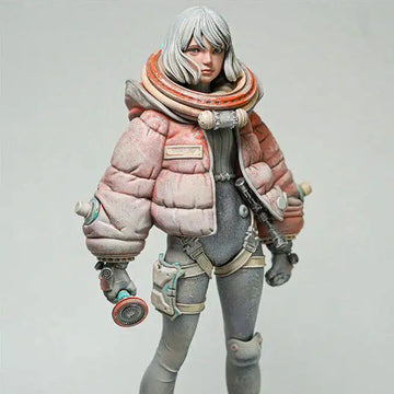 Resin Figure Kit 1/6 Astronaut Girl Unpainted Garage Resin Kit