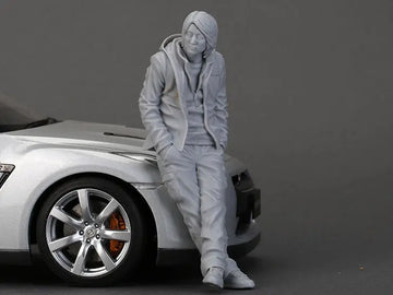 Resin Figure Kit 1/18 Mr. Han Garage Resin Figure Model Kit