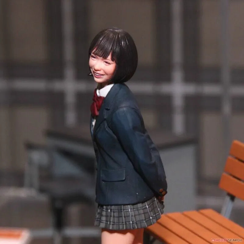 Resin Figure Kit 1/12 School Girl Unpainted Resin Kit