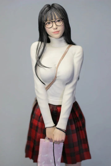 Resin Figure Kit 1/6 Pie-slashed girl Garage Resin Model Kit