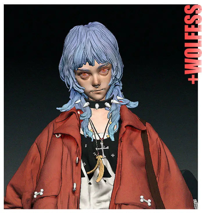 Share Resin Figure Kit WOLFESS Original Character Unpainted Garage Resin Kit