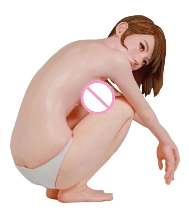 Resin Figure Kit 1/8 Nude Girl Girl Unpainted Garage Resin Kit