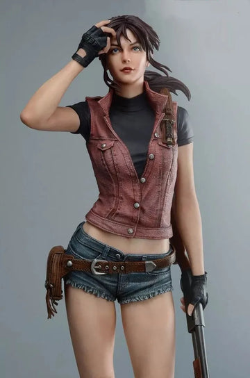 Garage Resin Kit 1/4 Claire Redfield(2 kinds of Legs) Unpainted GK