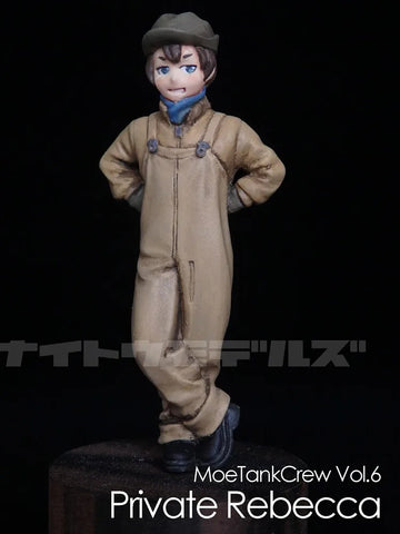 Share Resin Figure Kit 1/35 Little boy Unpainted Garage Resin Kit