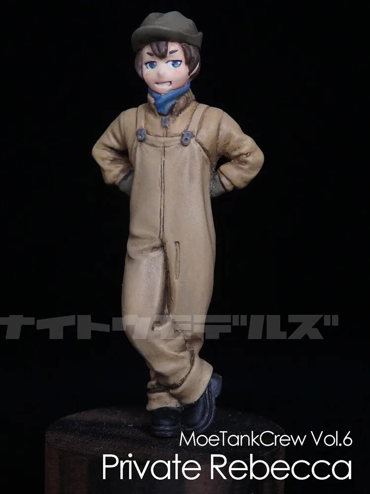 Share Resin Figure Kit 1/35 Little boy Unpainted Garage Resin Kit