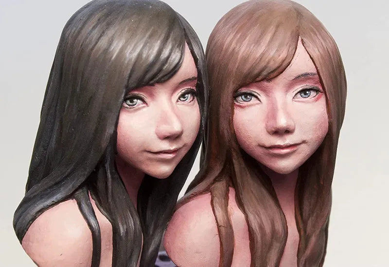 Resin Figure Kit Head Sculpture Garage Resin Model Kit
