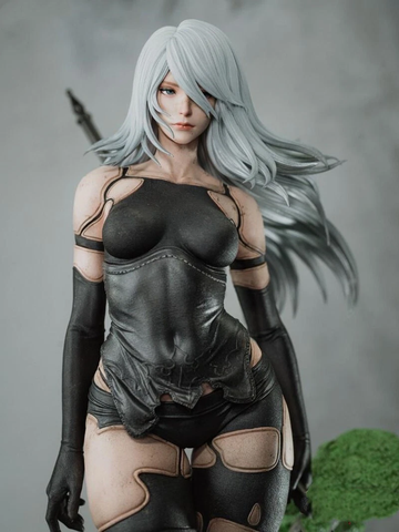 Resin Figure Kit 1/4 A2 Automata Unpainted Garage Resin Kit
