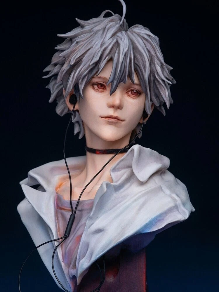 Resin Figure Kit EVA KAWORU Resin Bust Garage Resin Model Kit